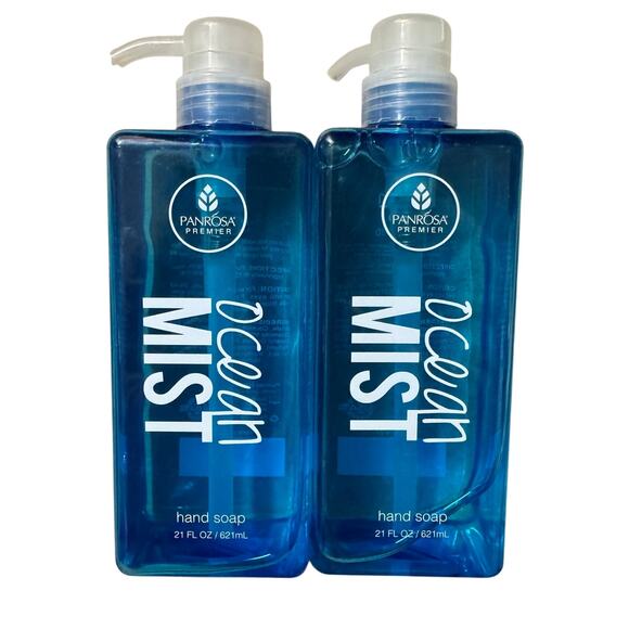 Panrosa Premier Ocean Mist Hand Soap 21oz Lot of 2 Moisturizing Fresh Scent - Picture 1 of 2